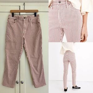 Madewell High Rise Slim Crop BoyJean